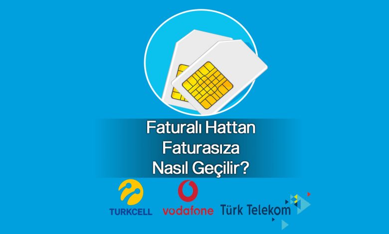 faturalıdan faturasıza geçiş