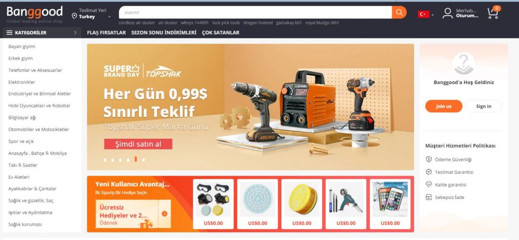 Çin Alışveriş Siteleri