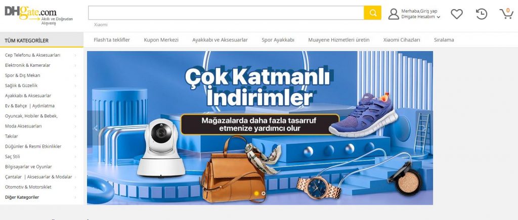 Çin pazarı online alışveriş