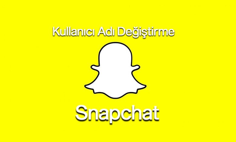 Snapchat Kullanıcı Adı Değiştirme
