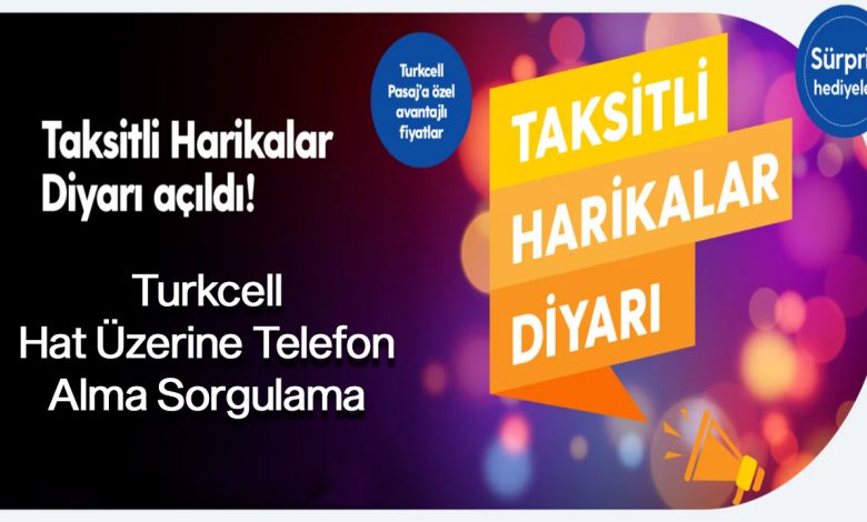 Turkcell Hat Üzerine Telefon Alma Sorgulama