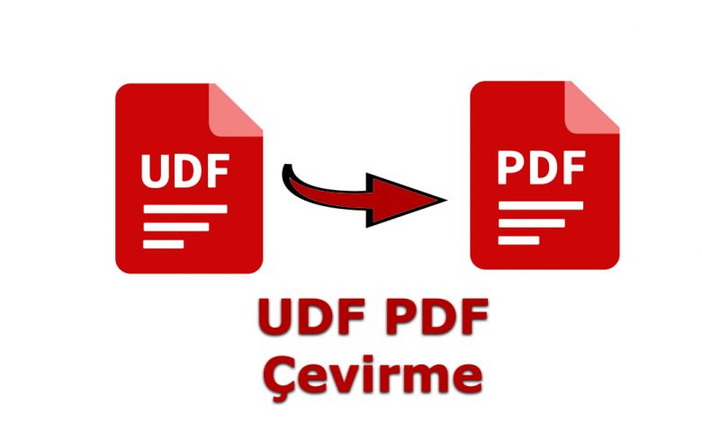 UDF’yi PDF’ye Çevirme