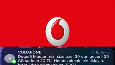 Vodafone 20 GB 20 tl