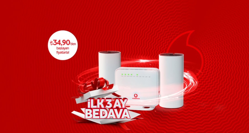 Vodafone Evde Plus reklam