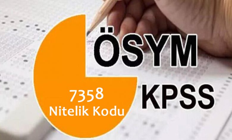 7358 nitelik kodu