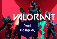 Yeni Valorant hesap aç