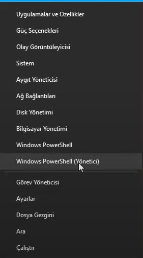 Windows 10 arama çubuğu çalışmıyor