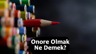 Onore Olmak Ne Demek