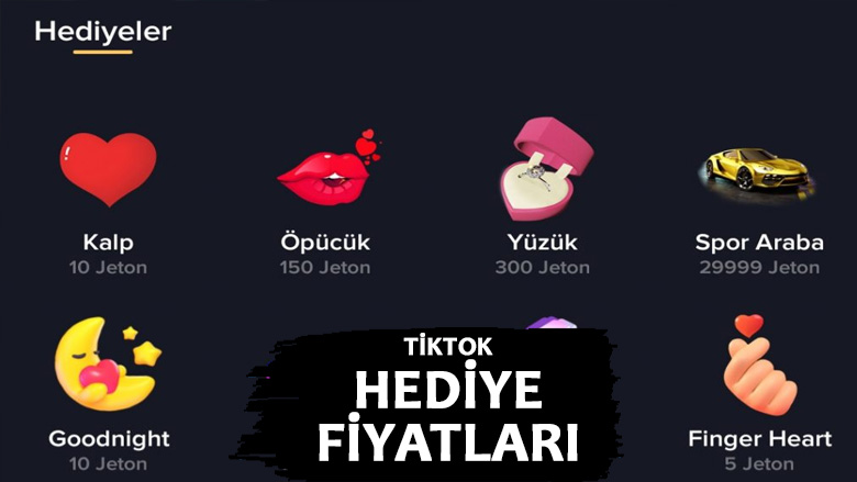 Tiktok Hediye Fiyatları