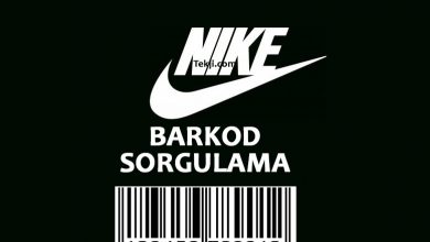 nike barkod sorgulama