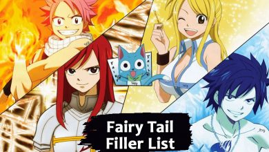 Fairy Tail Filler List