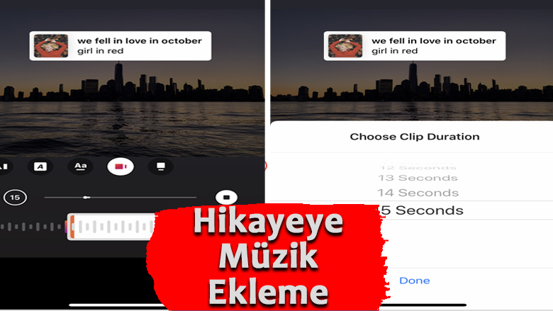 Instagram Hikayeye Müzik Ekleme