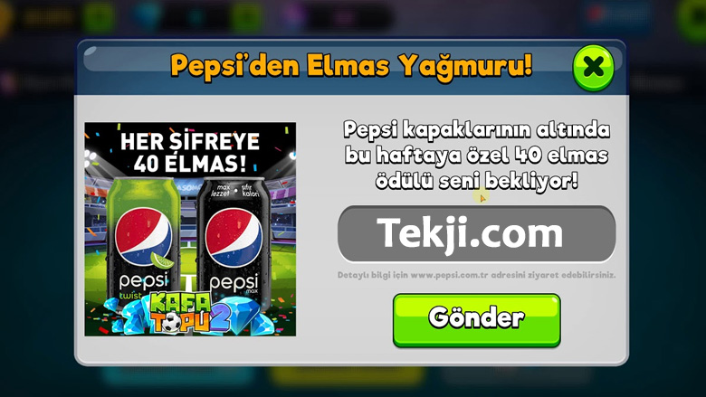 Kafa Topu 2 Promosyon Kodu