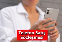 Telefon Satış Sözleşmesi