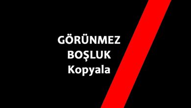 görünmez boşluk kopyala