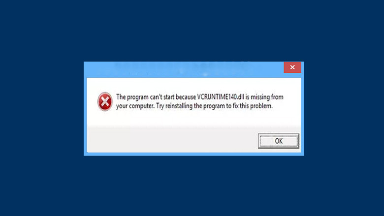 Vcruntime140 dll Hatası