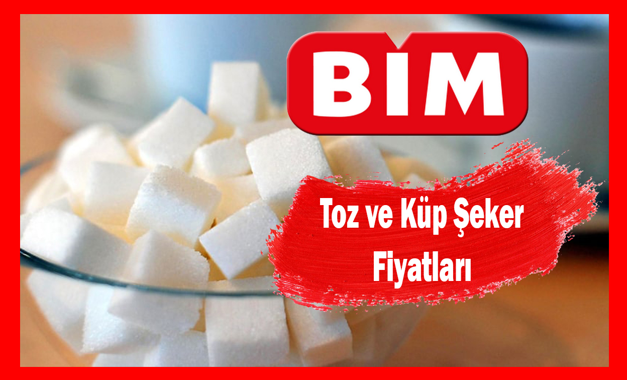 Bim Şeker Fiyatları 2022 Bim 5 KG Toz ve Küp Şeker Fiyatları