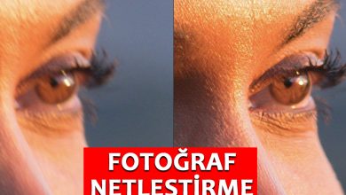 fotoğraf netleştirme