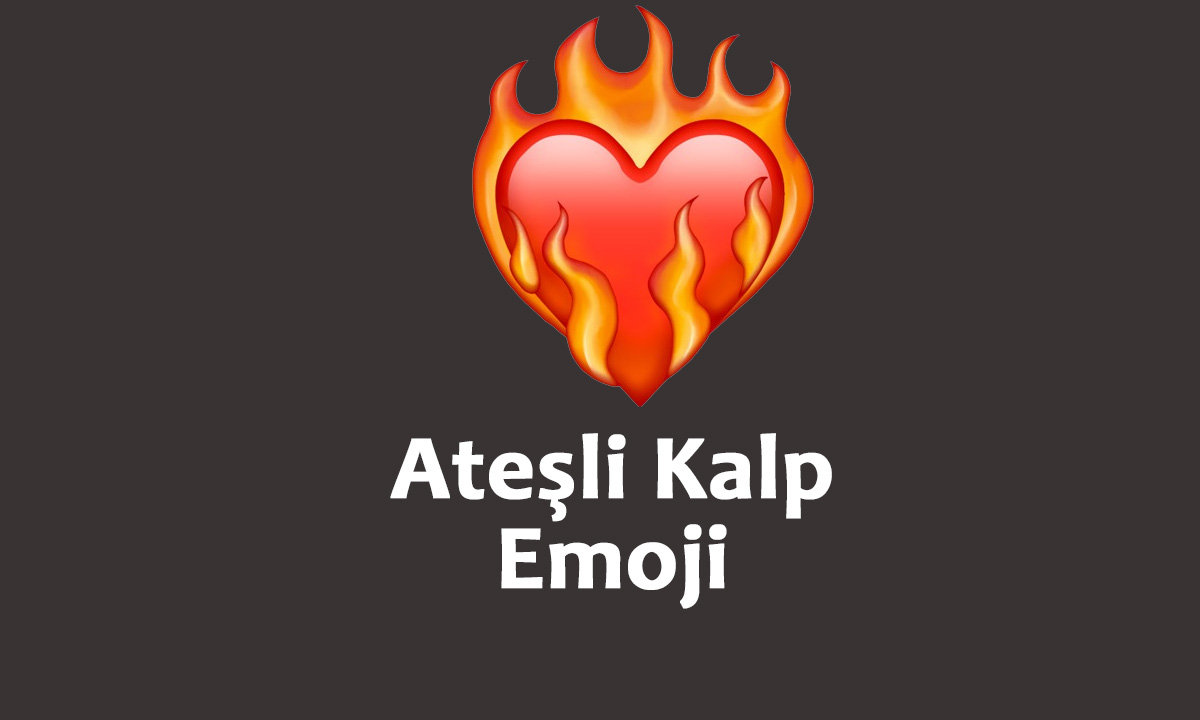 Ateşli Kalp Emoji