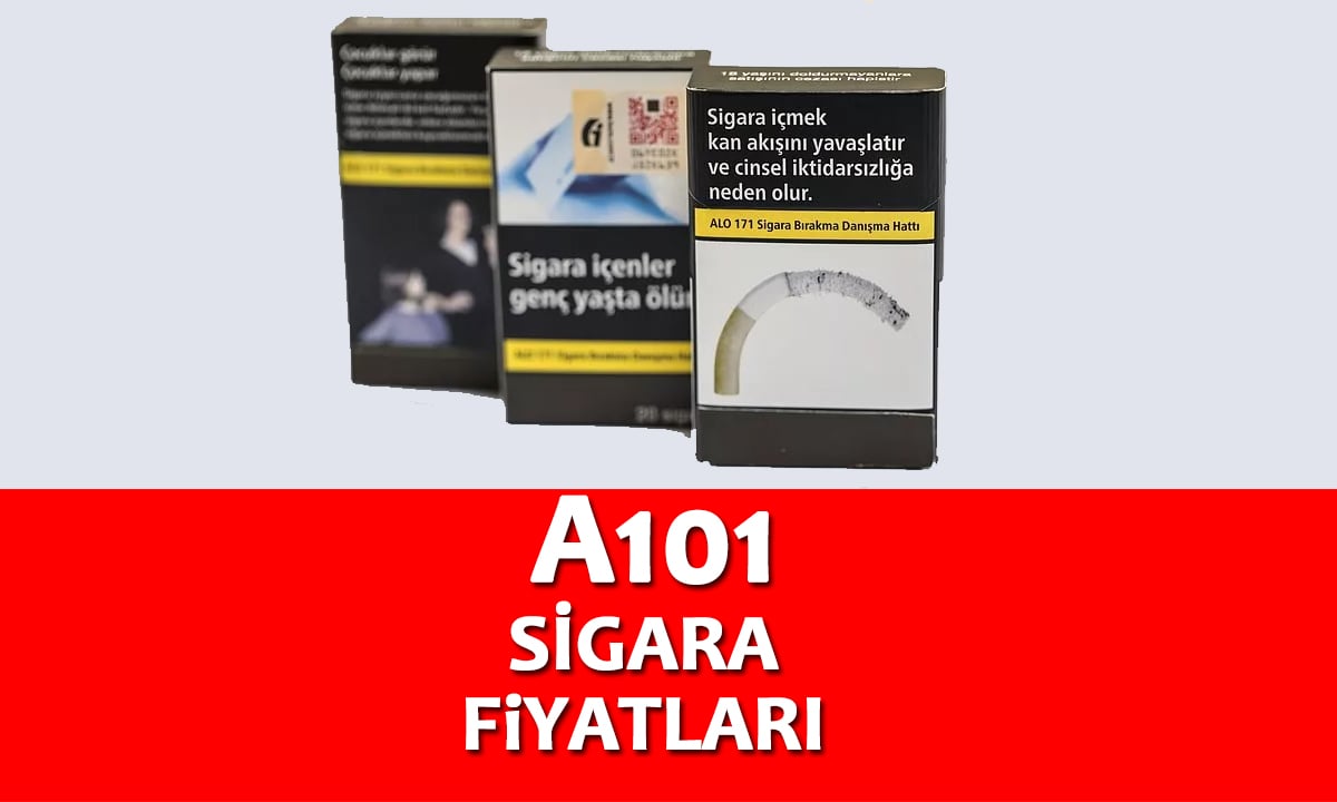 A101 sigara fiyatları