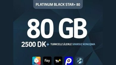 Platinum Black Star+ 80 Paketi