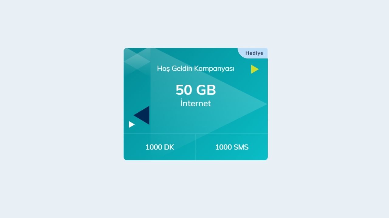 Türk Telekom 50 GB Bedava internet 3 Aylık Hoş Geldin kampanyası
