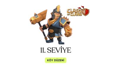 Clash of Clans 11. Seviye Köy Düzeni