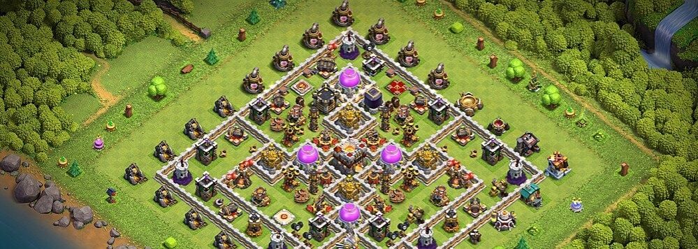 clash of clans 11 seviye belediye binası düzeni