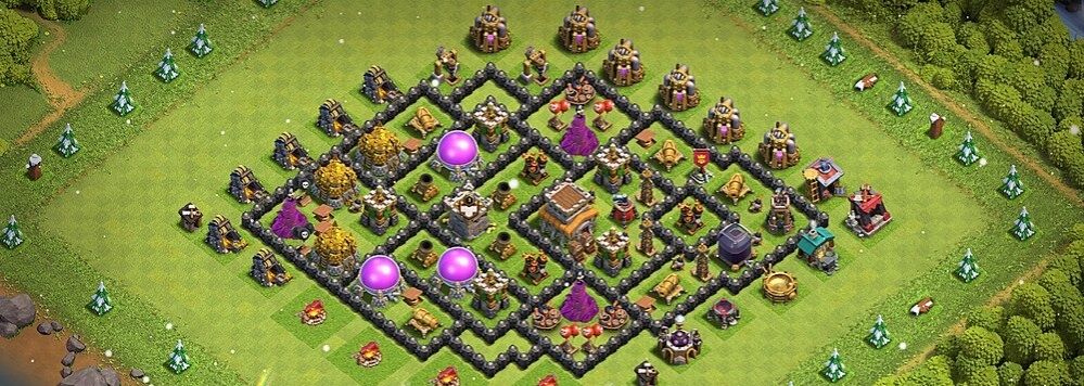 coc 8 seviye koy duzeni