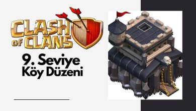Clash of Clans 9. Seviye Köy Düzeni