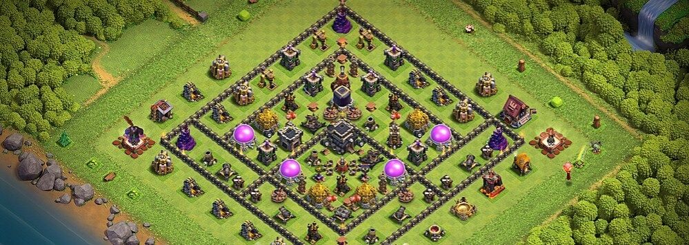 coc 9. seviye köy düzeni