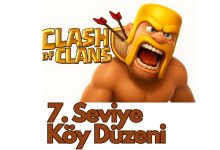 Clash of Clans 7. Seviye Köy Düzeni
