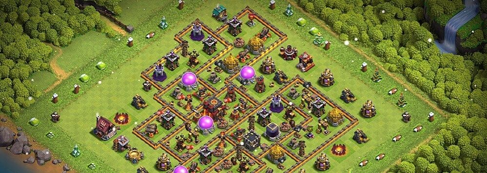 coc bb10 köy düzeni