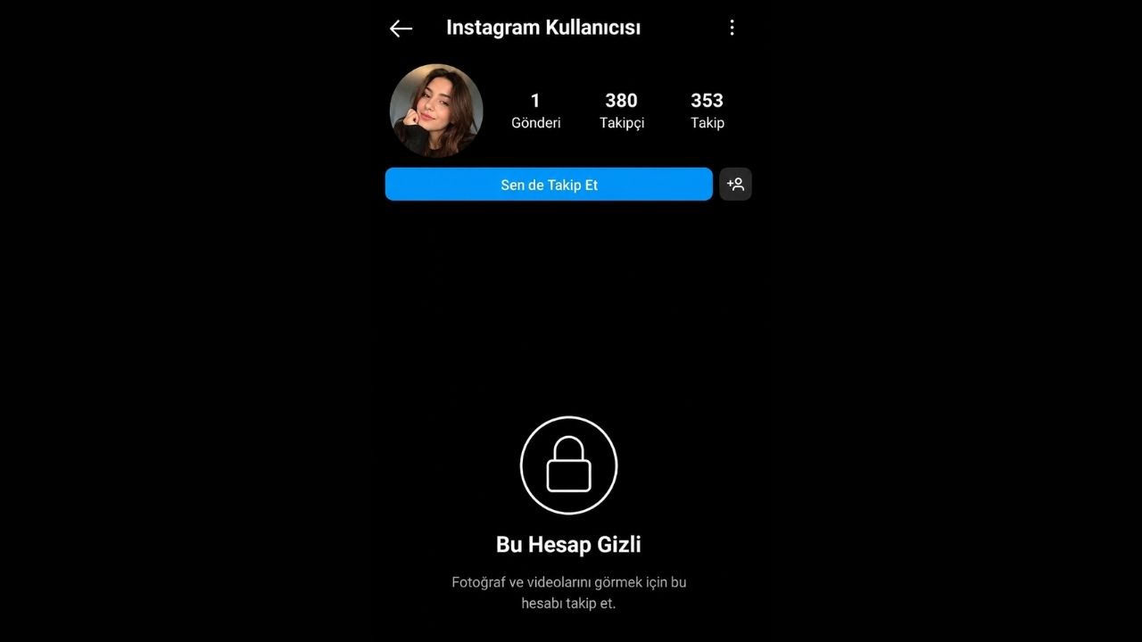 Instagram Profil Fotoğrafı Görünüyor Ama Profiline Girince Instagram Kullanıcısı Yazıyor